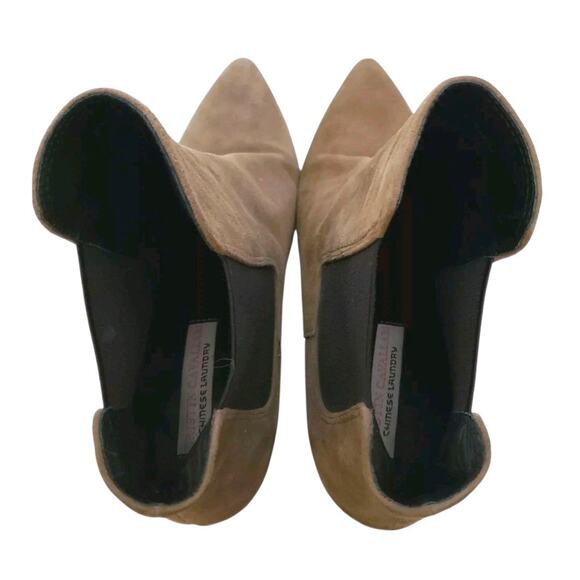 Kristin Cavallari x Chinese Laundry Suede Starlight Green Bootie Women's 8.5 - Picture 7 of 8